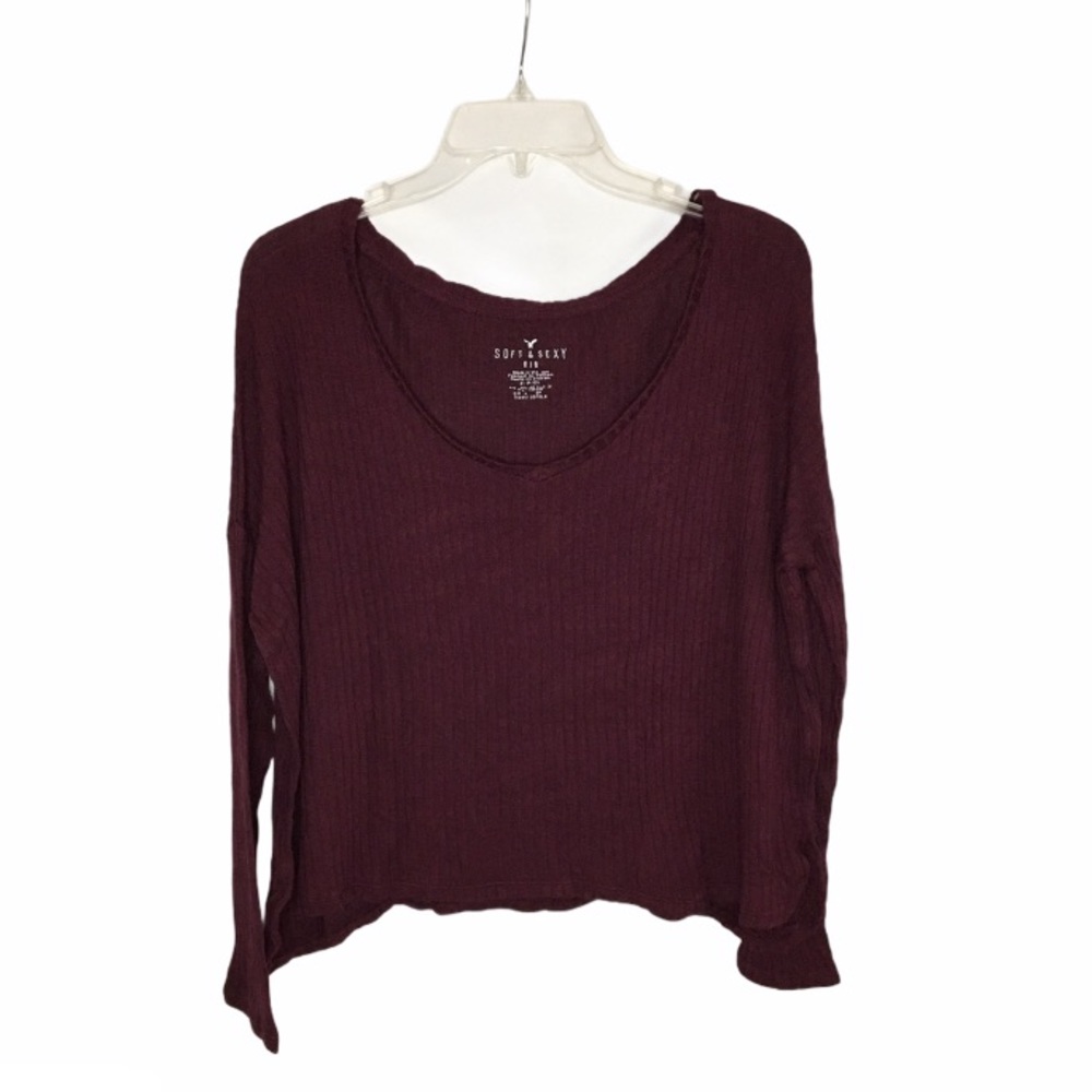 SOFT & SEXY Ribbed Women’s Crop Sweater
